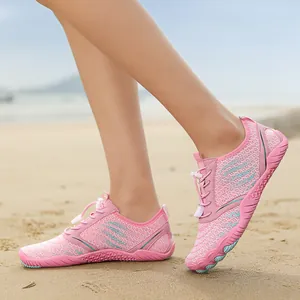 Men Women Quick Dry Water Shoes Barefoot Trekking Wading Shoes For Beach Swimming Fitness Yoga Non-Slip Drainage Sole Breathable Mesh Shoes