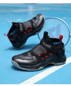 Détails de chaussures de sport avec maille respirante et système de laçage à bouton