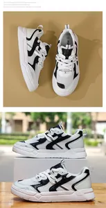 Gros plan de chaussures de course en mesh respirant avec semelles épaisses ondulées