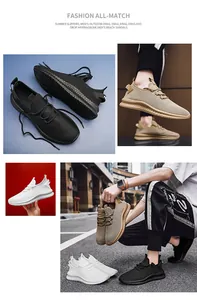 Detail showing breathable mesh upper and chunky wavy sole on casual men's sneakers