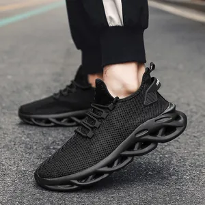 Heren Hardloopschoenen Ademend Mesh Lichtgewicht Blade Zool Sneakers Outdoor Atletische Casual Mode Wandelschoenen