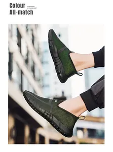Detail van ademend mesh-materiaal en duurzame zool op outdoor wandelschoenen