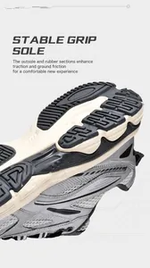 Macro detail of high-traction rubber outsole and cushioned midsole on sports sneakers