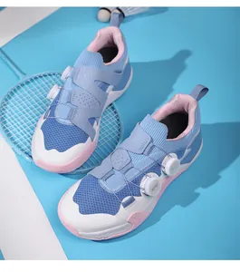 Duales Drehverschlusssystem für professionelle atmungsaktive Badminton-Schuhe