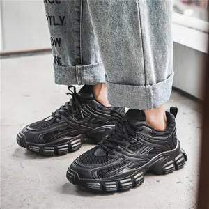 Retro Chunky Sneaker Für Herren Damen Atmungsaktive Mesh Spleißen Dicke Sohle Dad Shoes Casual Outdoor Laufen Walking Sportschuhe B886