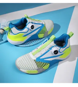 Detail view of breathable mesh training shoes with a convenient dial lacing system