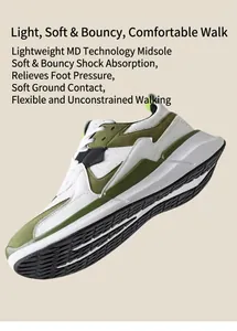 Detail of lightweight MD tech midsole on casual sneakers for shock absorption