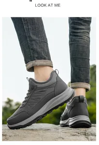 Detailansicht der Winter-Outdoorschuhe mit warmem Fleecefutter und rutschfester Sohle