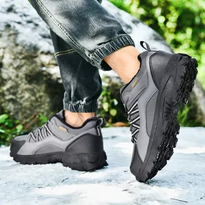 Zapatillas deportivas de invierno con forro cálido y suela de goma antideslizante