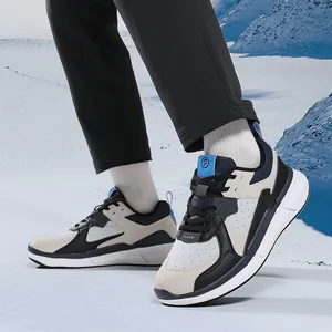 Sneakers invernali classiche da uomo con calda fodera in peluche e suole ammortizzate