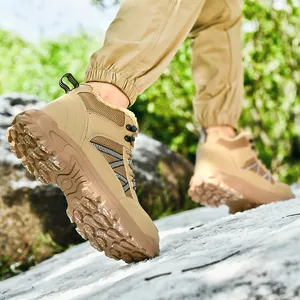 Botas de senderismo de invierno forradas con suela de goma antideslizante para nieve