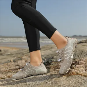 Schnelltrocknende, atmungsaktive Outdoor-Watschuhe mit rutschfester Gummisohle für den Strand