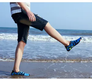 Outdoor-Wasserschuhe zum Schnorcheln mit schnelltrocknendem Netz und rutschfester Sohle