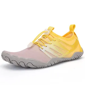 Scarpe da Scoglio Asciugatura Rapida Uomo Donna Piedi Nudi Spiaggia Nuoto Traspiranti Rete Scarpe Acqua Suola in Gomma Antiscivolo