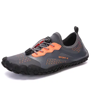 Chaussures aquatiques pour hommes et femmes avec tissu respirant et semelle antidérapante