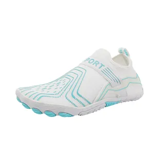 Unisex Five Finger Water Shoes Breathable Quick Dry Aqua Socks Outdoor Beach Wading Sneakers Non Slip Rubber Sole Drainage Shoes