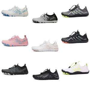 Quick Dry Water Shoes Breathable Barefoot Sneakers Non-slip Outdoor Beach Wading Footwear For Men Women Kids Rubber Outsole