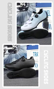Detail van fietsschoenen met ademende laserperforaties en handig draaisluitingsysteem
