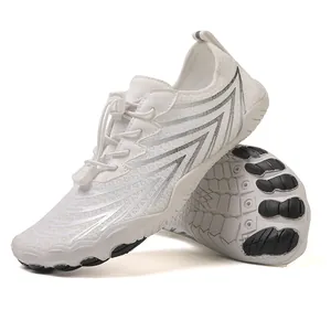 Unisex Ademende Waterschoenen Sneldrogend Antislip Blote Voeten Zwemschoenen Lichtgewicht Mesh Outdoor Wadloopschoenen Strand Sneakers