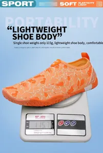 Lichte blotevoeten-waterschoen van slechts 115g voor zwemmen en fitnessen
