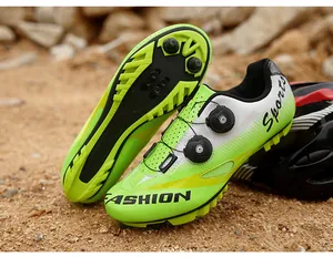 Details zu Profi-Radschuhen mit atmungsaktivem Obermaterial und Doppel-Drehverschluss