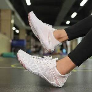 Chaussures d'eau pieds nus respirantes pour la natation et la marche avec semelle antidérapante