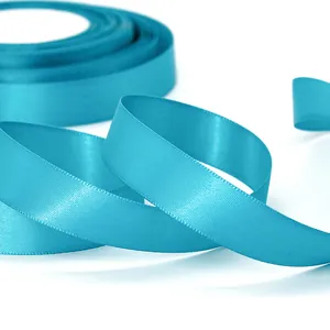 Polyester Satin Ribbon For Gift Wrapping Wedding Party DIY Decoration Decorative Craft Ribbon Smooth Silk Like Finish Ribbon