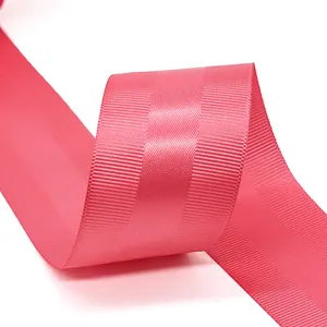 Nastro in gros-grain rosa da 4cm per confezioni regalo fai-da-te e decorazioni