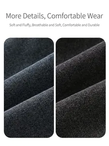 Close-up of soft twill denim fabric in blue and black for boys' spring fashion jeans