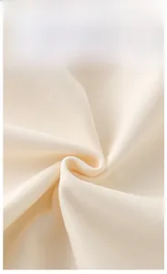 Macro detail of Class A soft combed cotton fabric for newborn and infant clothing