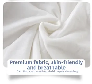 Close-up of soft breathable white cotton fabric detail for girl floral jacket