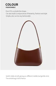 Detail of dark brown leather hobo bag with sleek finish and elegant gold hardware