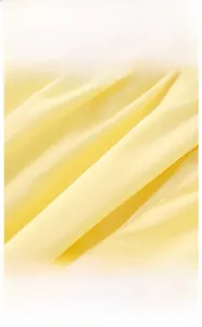 Detailed macro view of yellow soft fabric texture for Class A standard baby clothing