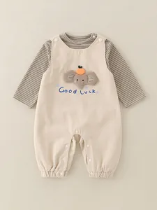 Baby Cartoon Baumwolle Langarm Oberteil Und Hose Kleinkind Herbst Outfit Lässig Atmungsaktiv Kleidung Für Jungen Mädchen