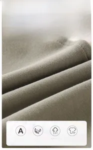 Detail of Class A standard breathable cotton knit fabric for baby rompers