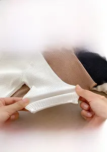 Macro shot of high-elastic quality cotton fabric showing soft texture for kids t-shirts