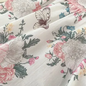 Baby girl floral romper with pink peonies and lace collar for summer outfit