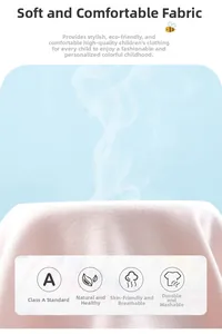 Détail du tissu tricoté rose respirant pour barboteuses bébé conforme aux normes de classe A