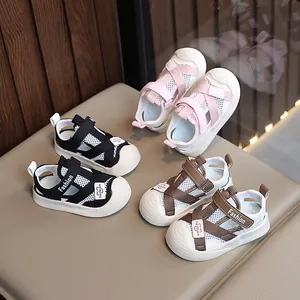 Infant Baby Breathable Mesh Sandals Hollow Out Summer Soft Sole Toddler Walking Shoes For Boys Girls Casual Sport Sandals