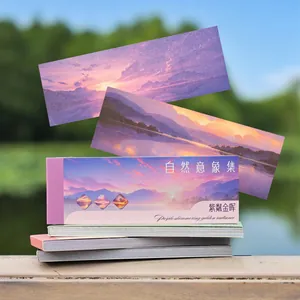 Natural Scenery Landscape Washi Paper Decorative Stickers Aesthetic Background Material For Scrapbooking DIY Art Craft Decoration
