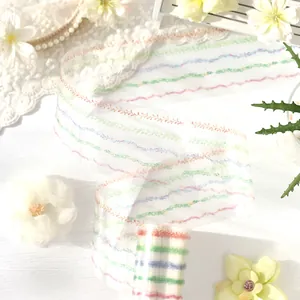 Set di nastri decorativi in PET con motivi floreali e tralci colorati per scrapbooking DIY