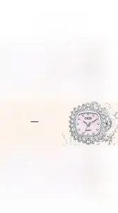 Détail de la montre GEDI quartz pour femme montrant l'étanchéité et le cadran rose en soleil