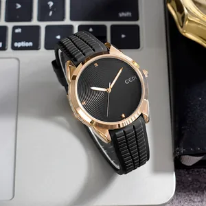 Fashion Quartz Watch Women Simple Large Dial Candy Color Silicone Strap Waterproof Sport Casual Wristwatch Jewelry Gift