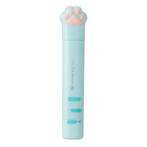 Forbici portatili blu a forma di zampa di gatto per scrapbooking e ufficio