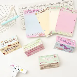 Fundas de cartón estilo Y2K americano color macarrón para empaque de tarjetas