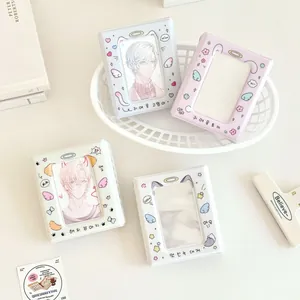 Cute cartoon animal themed mini polaroid photo albums in four pastel macaron colors
