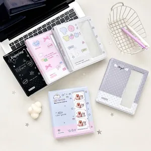 Minimalist cartoon mini photo albums for polaroid cards with creative cover designs