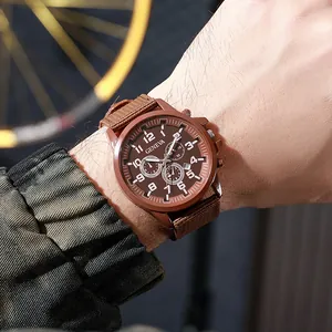 Montre à Quartz Militaire pour Hommes Avec Bracelet en Nylon Calendrier Cadran Mode Décontractée Sport de Plein Air Montre Bracelet Homme Bijoux