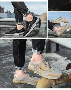 Detailed view of breathable mesh texture and non-slip sole on men leather sneakers
