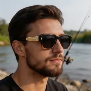 Detailed close-up of decorative golden metal temples with vintage embossed patterns on sunglasses